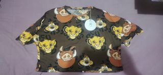 Camiseta pijama con etiqueta el rey leon Disney