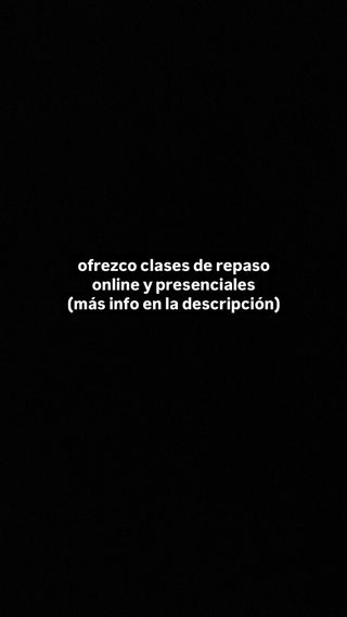 Clases de repaso