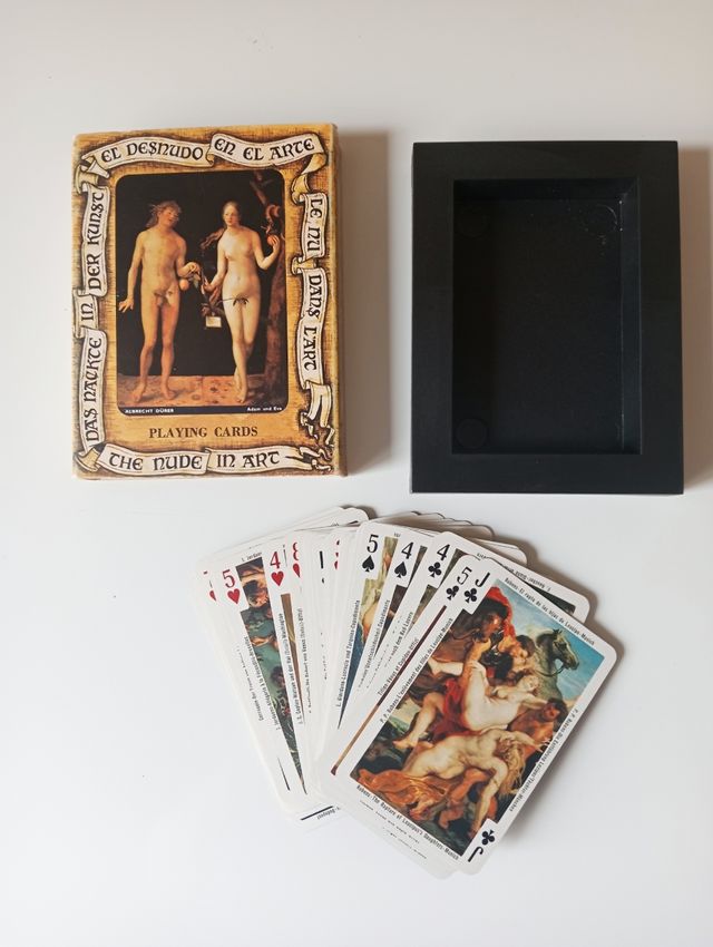 Baraja de naipes: El Desnudo en el Arte