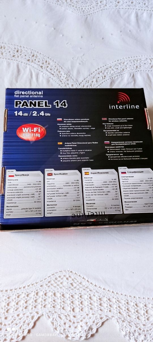 📡 PANNELLO INTERLINE WI-FI 14 ANTENNA AD ALTA POTENZA