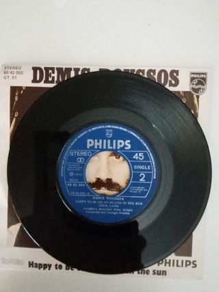Single vinilo. Demis Roussos