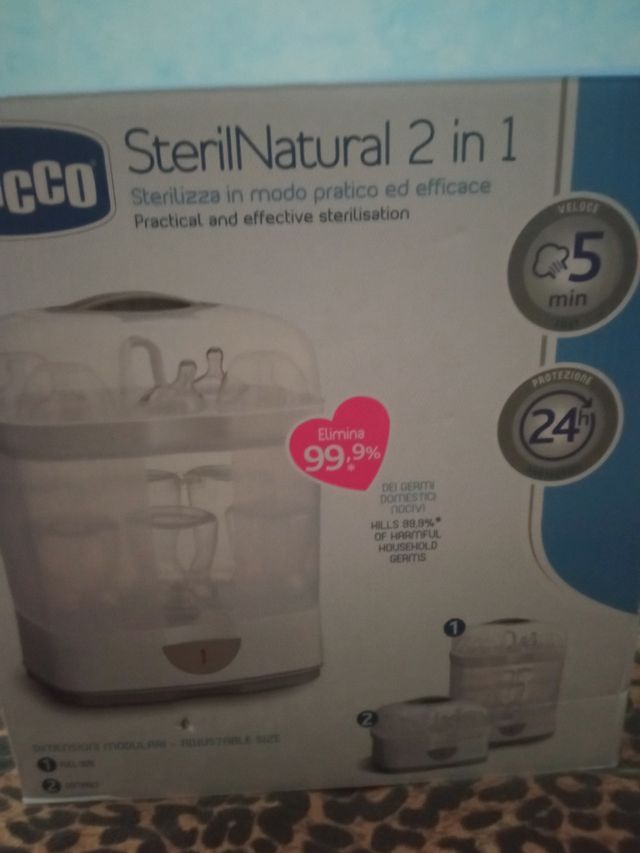 Apparecchio sterilizzazione biberon