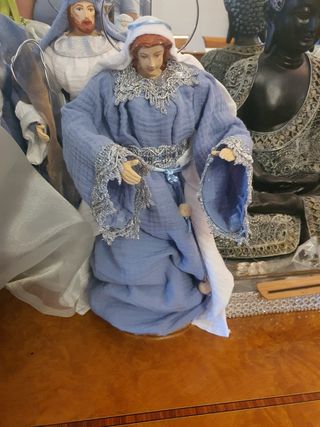 Figuras y Reyes magos artesanía nuevo