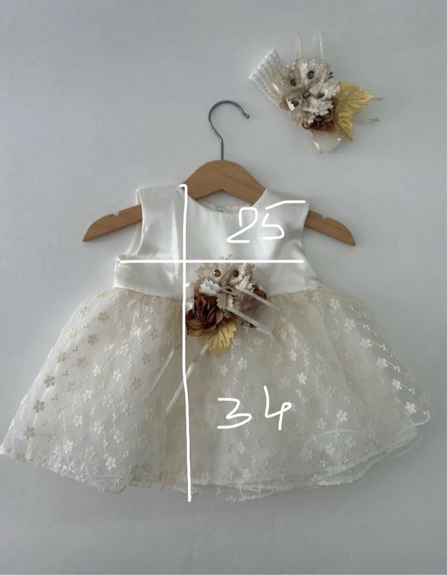 Abito bambina 1-3 mesi