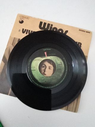 Single vinilo. Wings