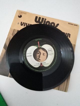 Single vinilo. Wings