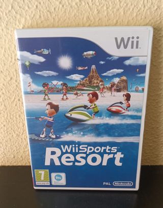 Consola wii sports con mandos y juego