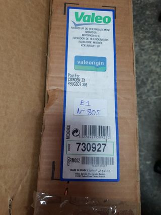 Citroen zx/ Peugeot 306 radiador de agua