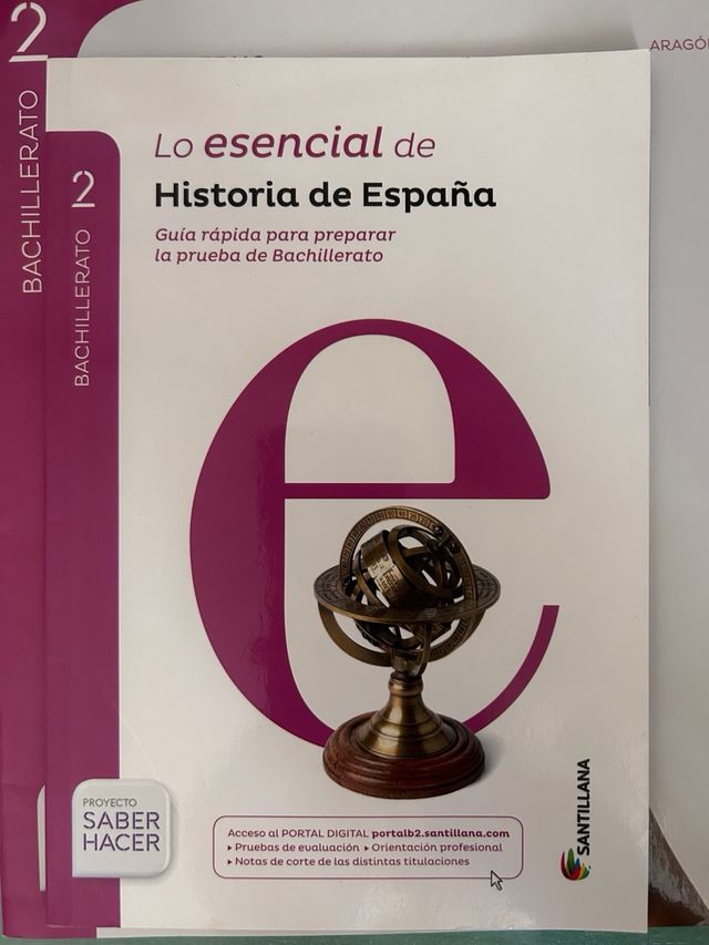 HISTORIA DE ESPAÑA de 2 de bachillerato