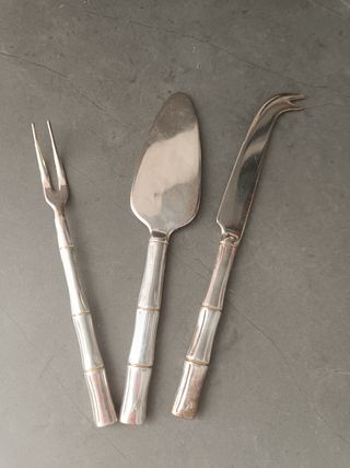 Set Bamboo in silver
