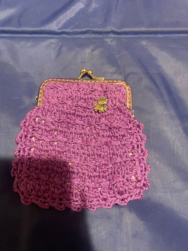 monedero de crochet