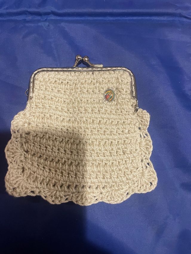 monedero de crochet