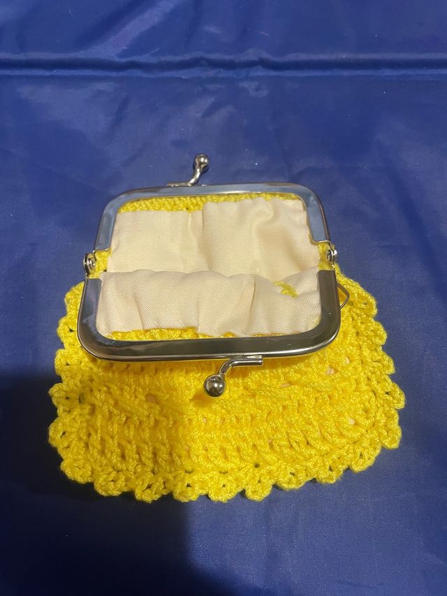 monedero de crochet