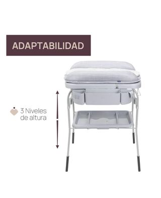 Bañera y cambiadir chicco Cudle bubble