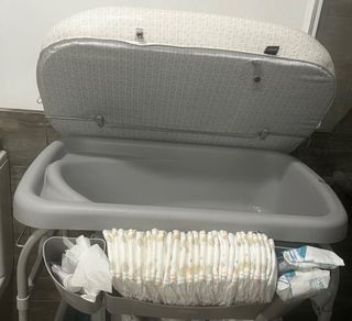 Bañera y cambiadir chicco Cudle bubble