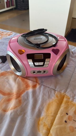 Radio y reproductor de CD