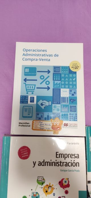 Libros grado medio administrativo