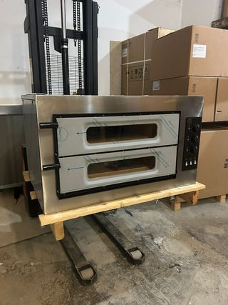 HORNO ELECTRICO PARA 1+1 PIZZA DE 45 CM / GLASS