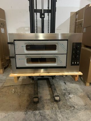 HORNO ELECTRICO PARA 1+1 PIZZA DE 45 CM / GLASS