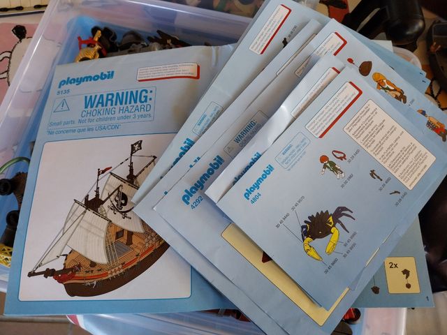 PLAYMOBIL piratas y piratas fantasmas