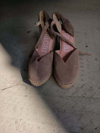 Alpargatas cuña Macarena