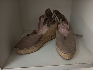 Alpargatas cuña Macarena