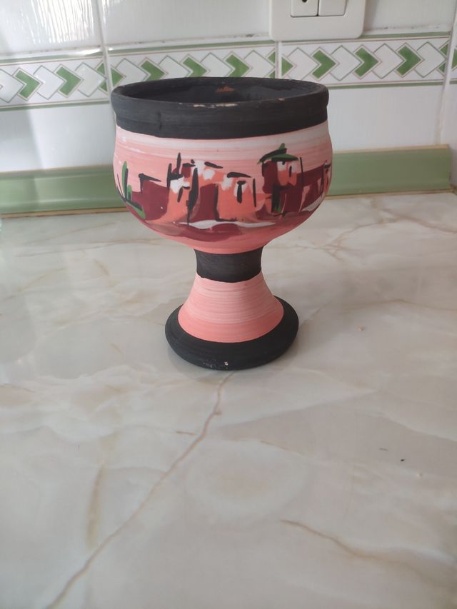 Plato, copa  y jarra 