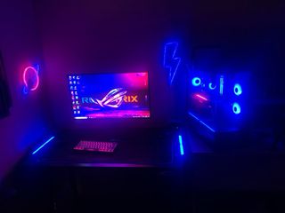 ordenador gaming setup