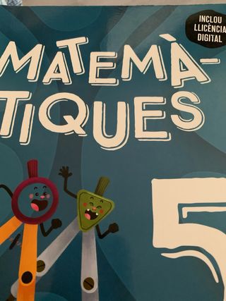 Libro matematica 5