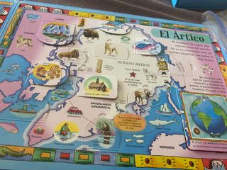 libro grande con ventanas para niños
