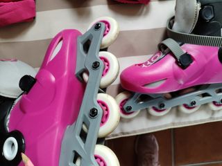 Patines talla 36 + protecciones  perfectos