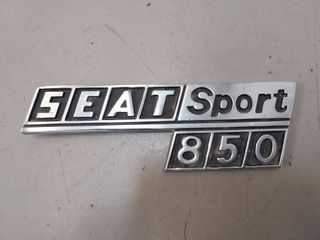 ANAGRAMA SEAT 850 SPIDER SPORT LOGO EMBLEMA SIMBOL