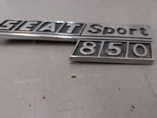 ANAGRAMA SEAT 850 SPIDER SPORT LOGO EMBLEMA SIMBOL