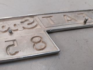 ANAGRAMA SEAT 850 SPIDER SPORT LOGO EMBLEMA SIMBOL