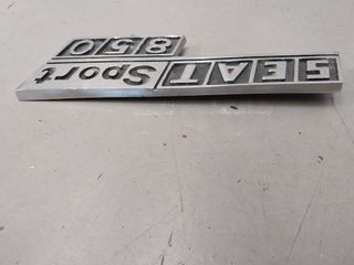 ANAGRAMA SEAT 850 SPIDER SPORT LOGO EMBLEMA SIMBOL