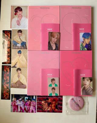 4 Álbumes BTS Map of the soul: Persona