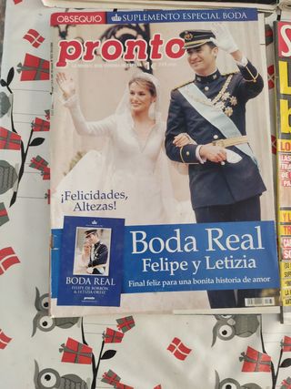 Revistas antiguas de la familia real española