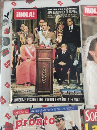 Revistas antiguas de la familia real española