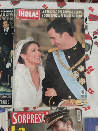 Revistas antiguas de la familia real española