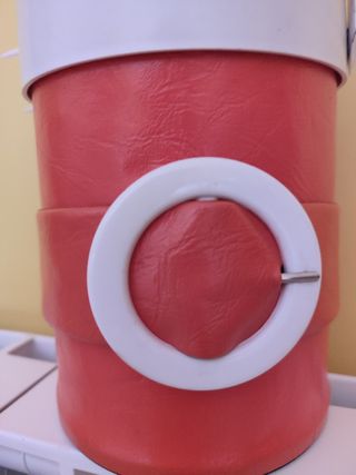 Cubitera hielos vintage con tapa