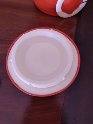 Cubitera hielos vintage con tapa