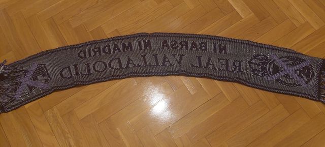 Bufanda ni Barça ni Madrid Real Valladolid