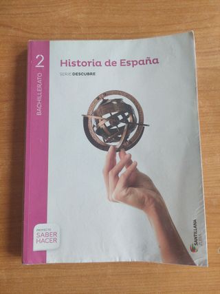 libro de Historia de España 2 Bachillerato