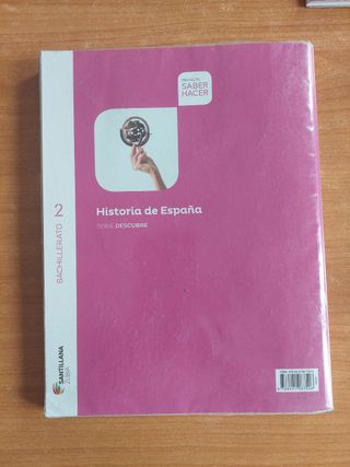 libro de Historia de España 2 Bachillerato
