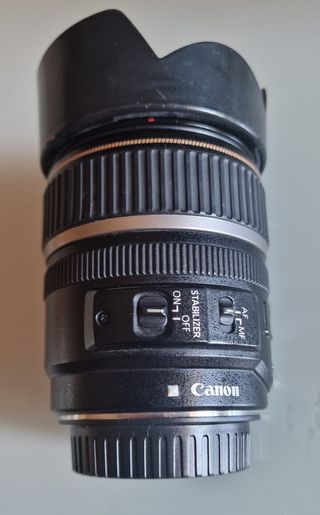 Objetivo Canon 17-85.