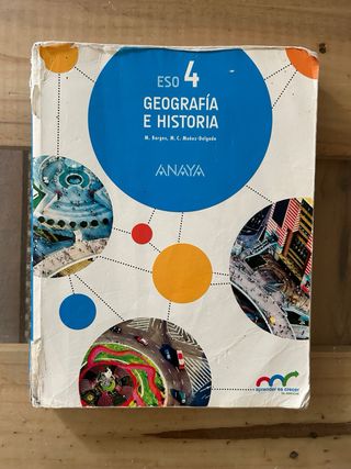 Libro de Geografia e historia 4 ESO