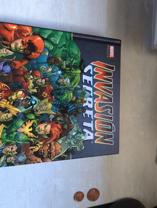 Comic Marvel Invasion Secreta