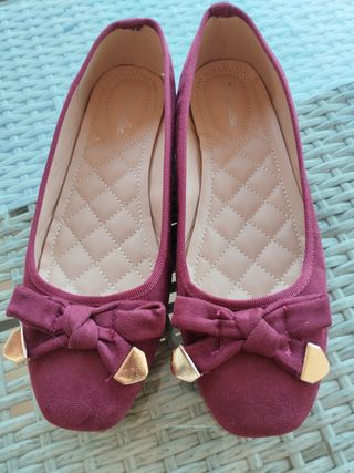 Zapatos planos Manoletinas Kmalinsa