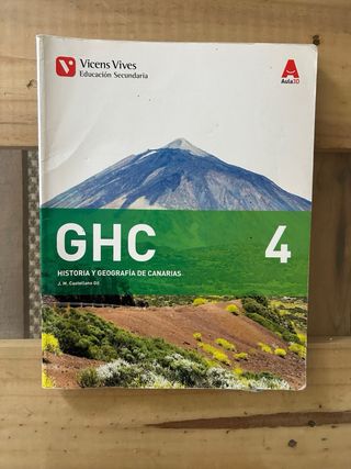 Libro de Historia y Geografía de Canarias 4 ESO