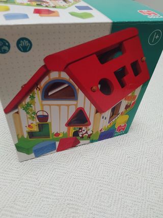 Casita madera bebés a partir de 12 meses